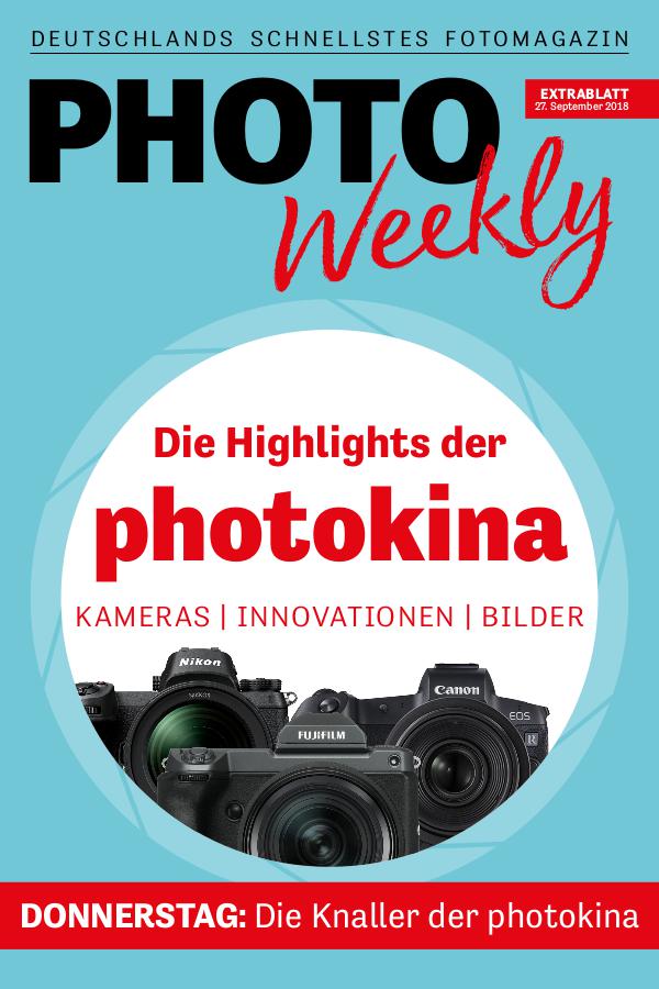 PhotoWeekly Extrablatt photokina 27.9.18
