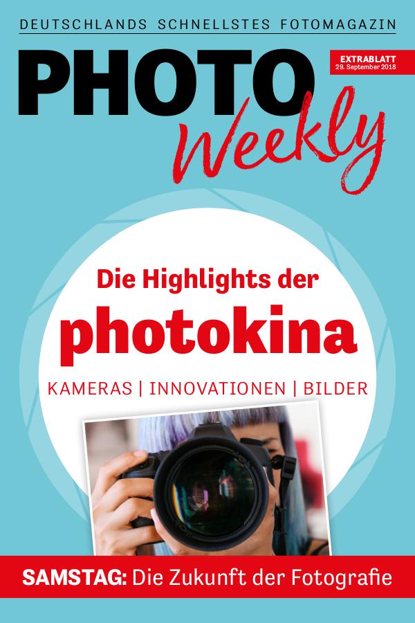 PhotoWeekly Extrablatt photokina 29.9.18