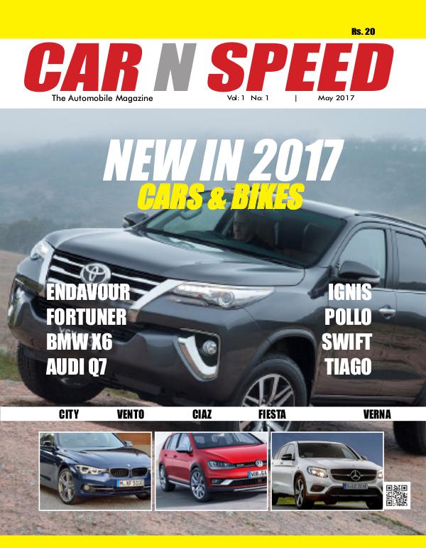 Car N Speed |  Automobile Magazine July 2017 Car N Speed
