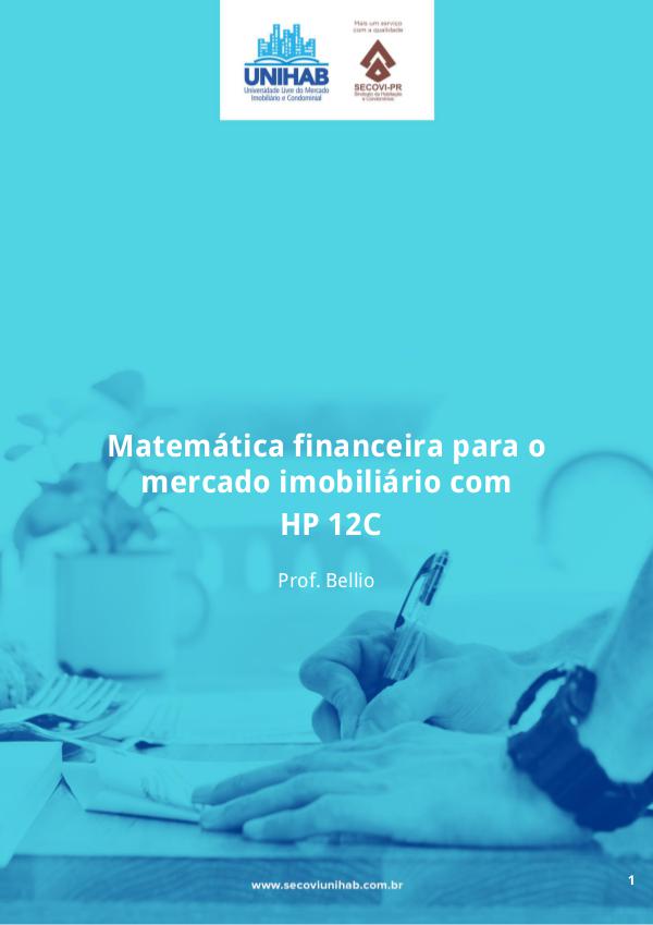 Matemática Financeira Material Didático Matemática Financeira