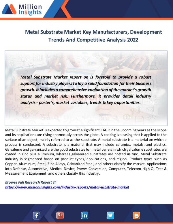 Metal Substrate Market