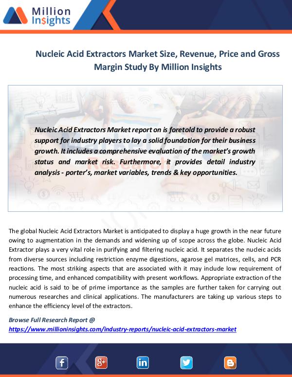 Nucleic Acid Extractors Market
