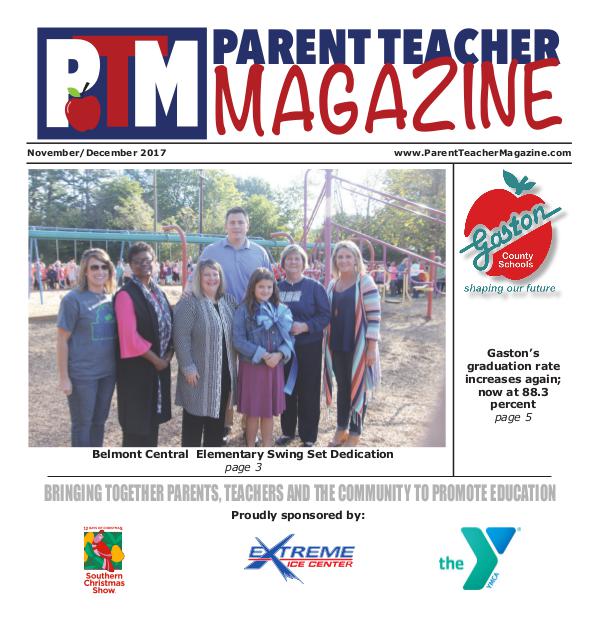 Parent Teacher Magazine Gaston County Schools Nov/Dec 2017