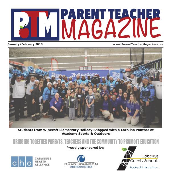 Parent Teacher Magazine Cabarrus County Schools Jan/Feb 2018
