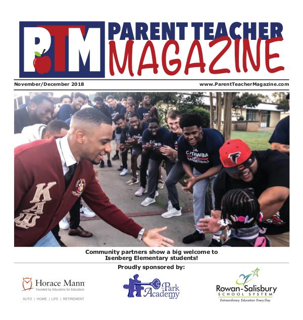 Parent Teacher Magazine Rowan-Salisbury Schools Nov/Dec 2018