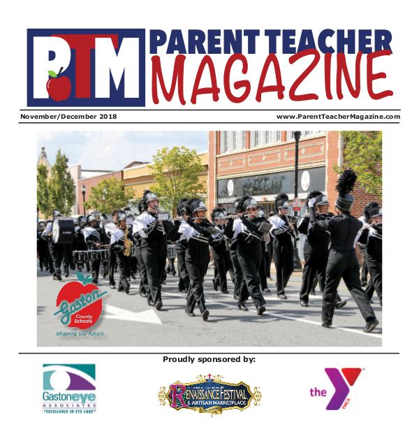 Parent Teacher Magazine Gaston County Schools Nov/Dec 2018