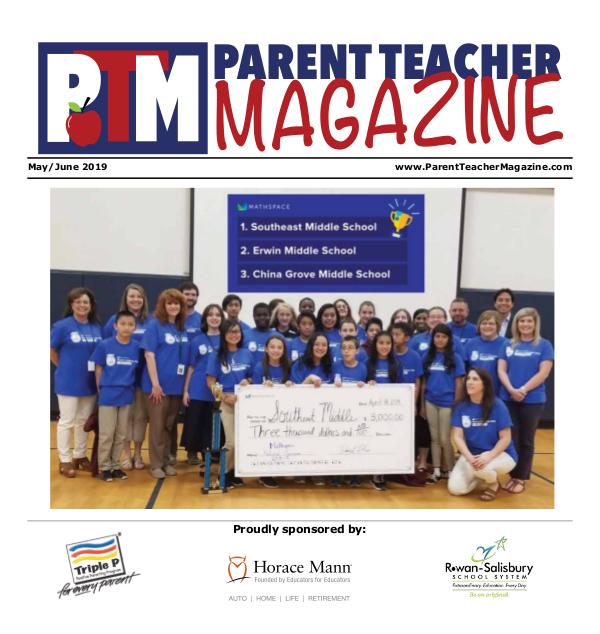 Parent Teacher Magazine Rowan-Salisbury Schools May/June 2019