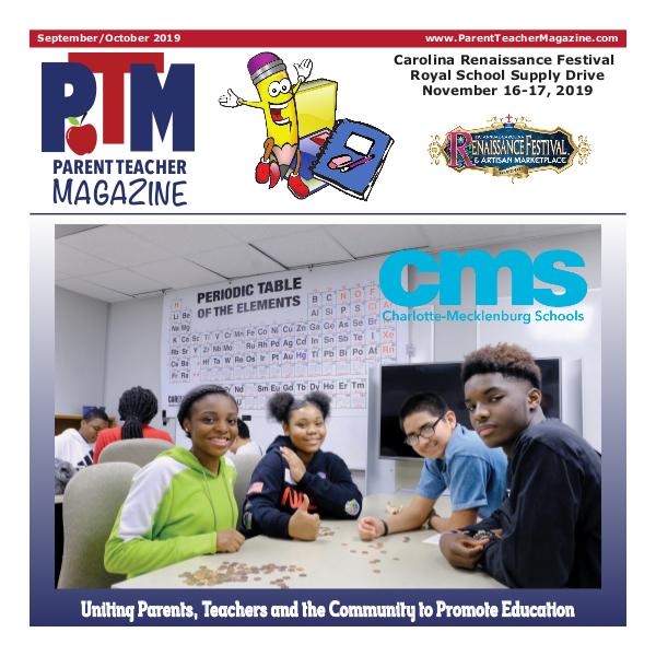 Parent Teacher Magazine Charlotte-Mecklenburg Schools Back to School Issue