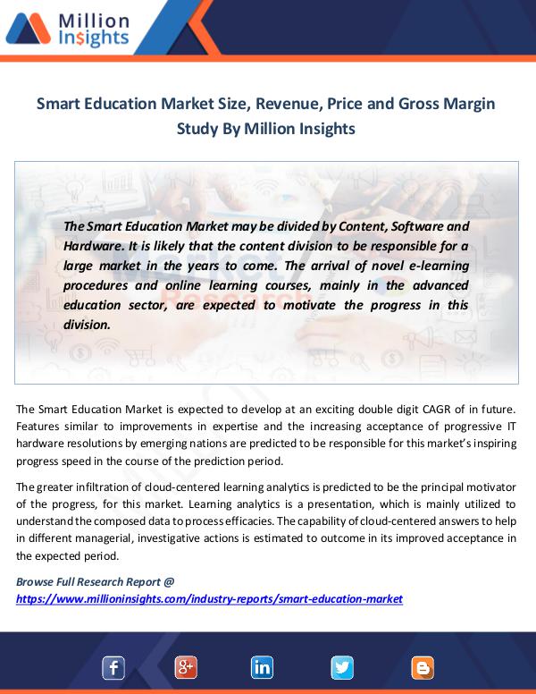 News on market Smart Education Market Size