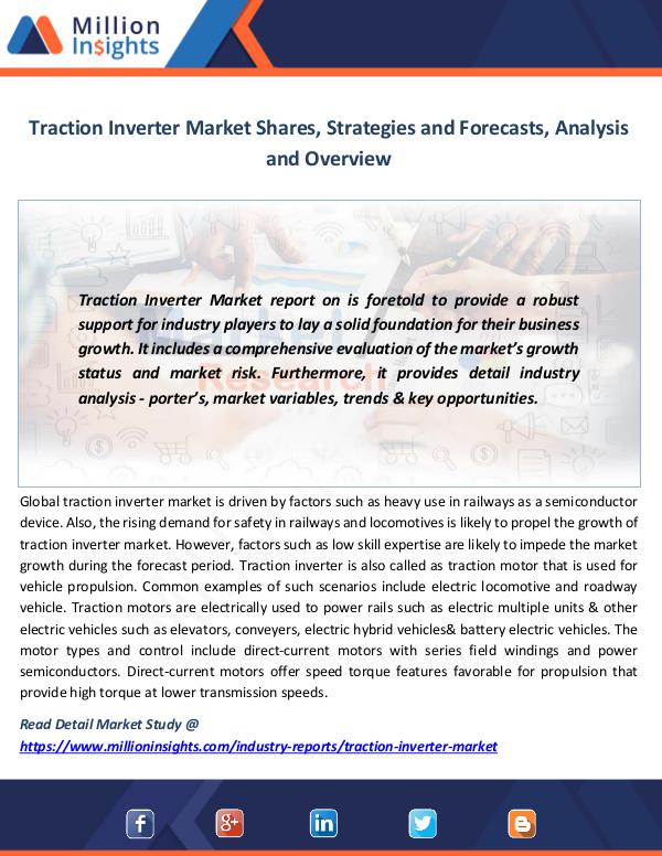 News on market Traction Inverter Market