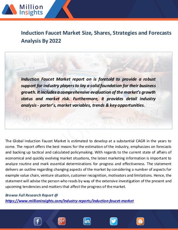 News on market Induction Faucet Market