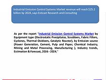 Industrial Emission Control Systems Market revenue will reach $25.2 b