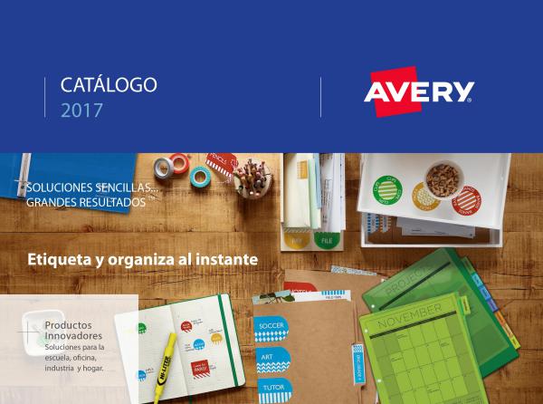Avery Catálogo 2017