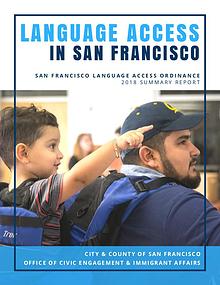 San Francisco Language Access Ordinance Report 2018