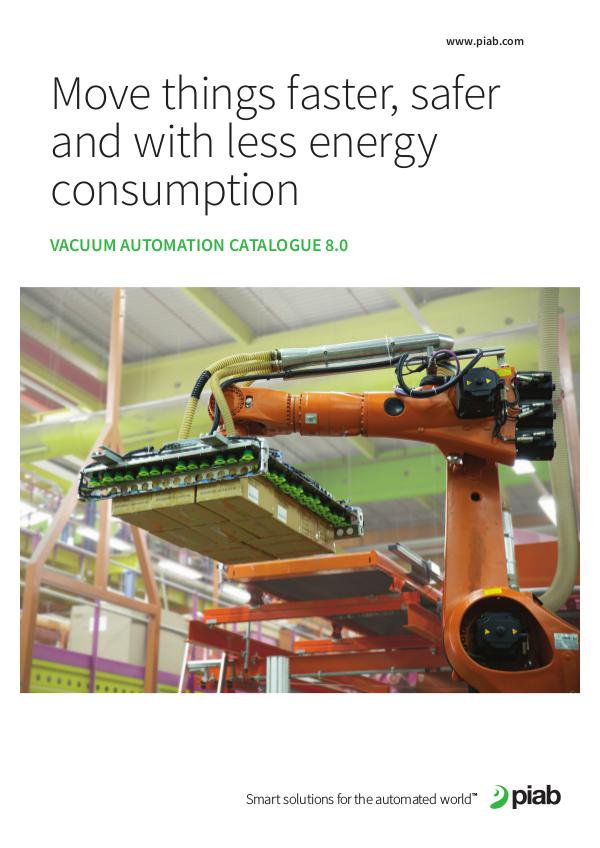 Piab's magazines, Eng (Metric) Vacuum Automation Catalogue 8.0 (metric)