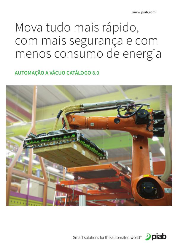 Piabs magazines, Portuguese Automação A Vácuo Catálogo 8.0