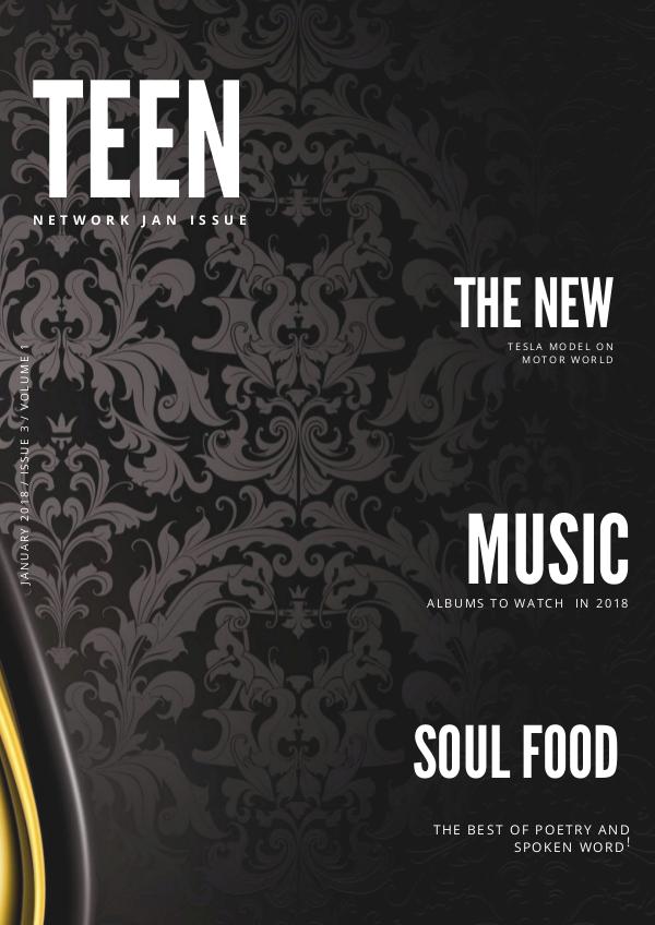 Teen Network Magazine january issue