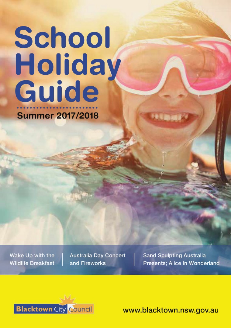 School Holiday Guide Summer 2017/18