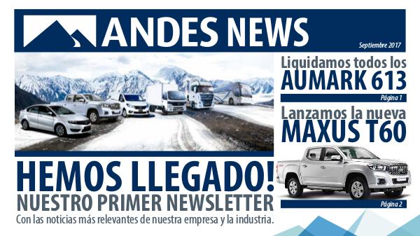 AndesNews-Sep2017 Septiembre 2017