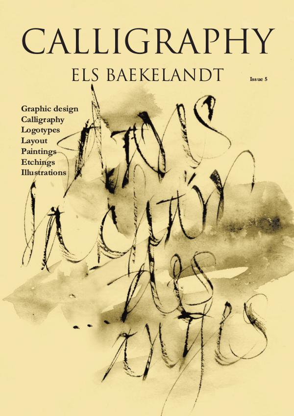 Calligraphy Magazine 5