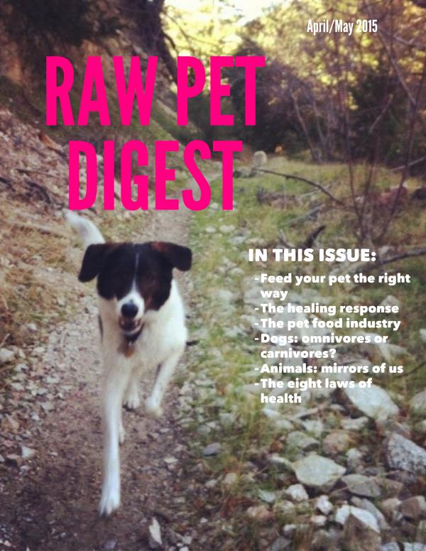 Raw Pet Digest April/May 2015