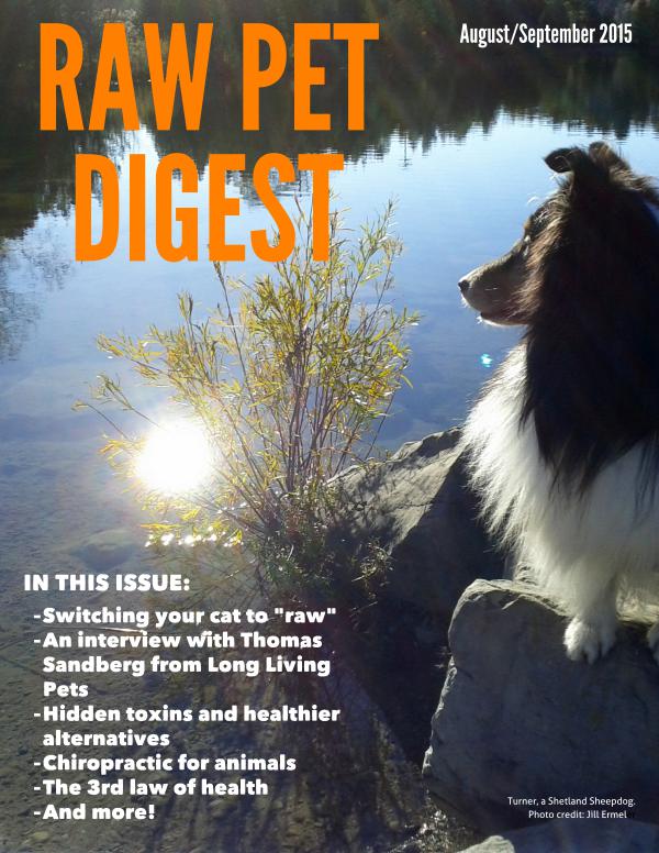 Raw Pet Digest August/September 2015