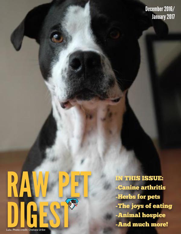 Raw Pet Digest December 2016/January 2017