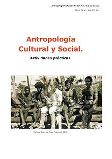 Antropología Cultural y Social