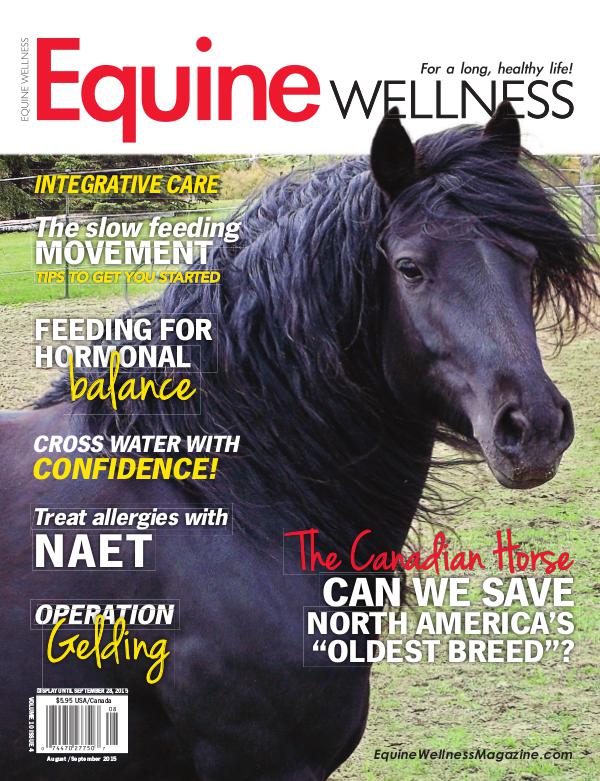 Equine Wellness Magazine Aug/Sept 2015