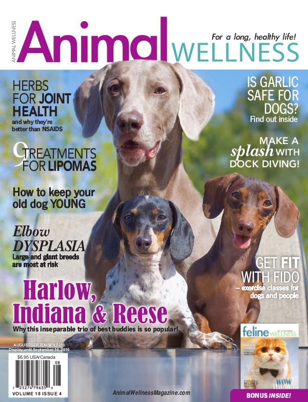 Animal Wellness Magazine Aug/Sept 2016