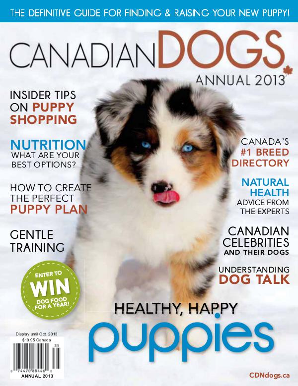 Canadian Dogs Annual 2013