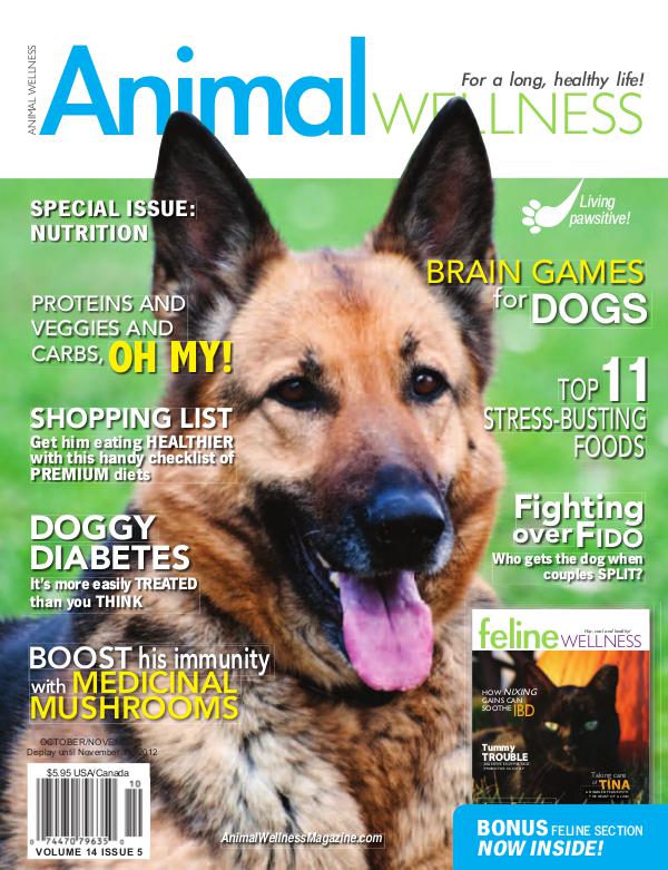 Animal Wellness Magazine Oct/Nov 2012