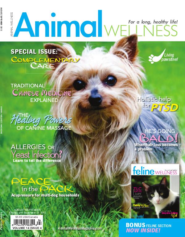 Animal Wellness Magazine Aug/Sept 2012