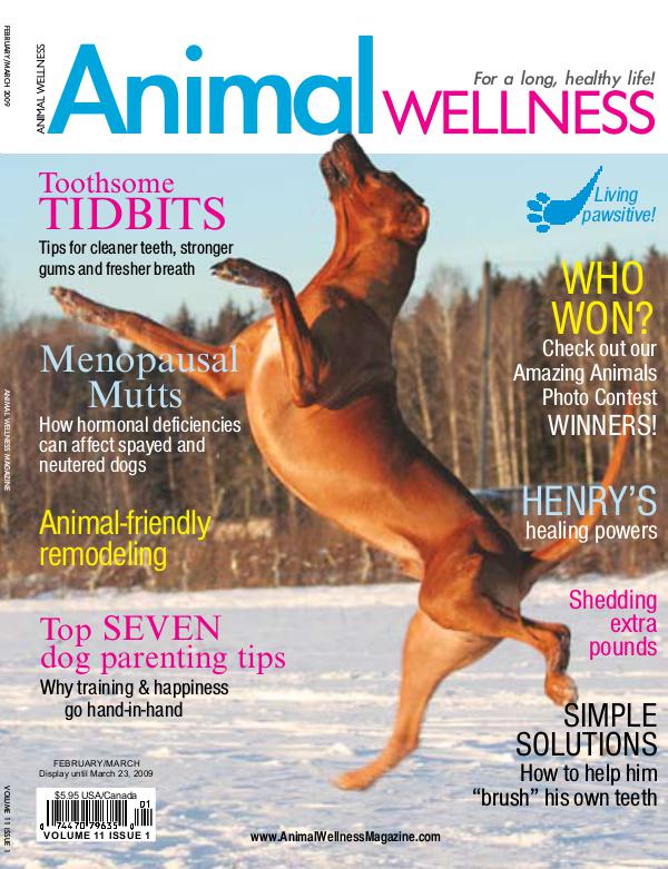 Animal Wellness Magazine Feb/Mar 2009