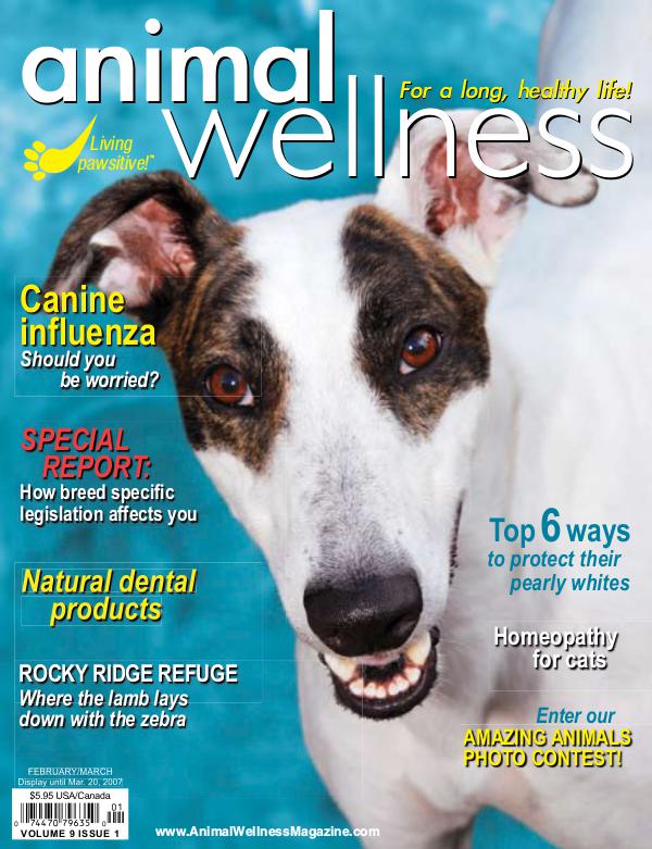 Animal Wellness Magazine Feb/Mar 2007