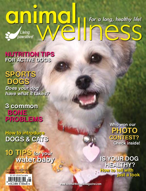 Animal Wellness Magazine Oct/Nov 2007