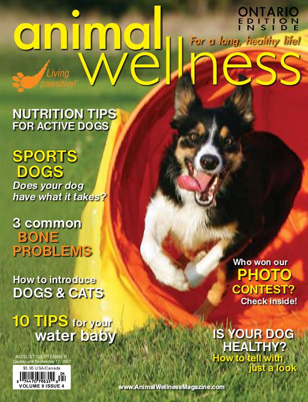 Animal Wellness Magazine Aug/Sept 2007