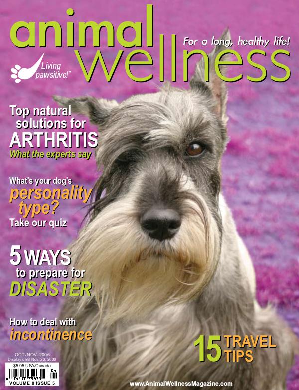 Animal Wellness Magazine Oct/Nov 2006
