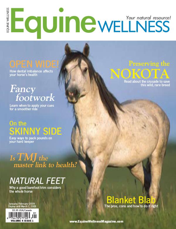 Equine Wellness Magazine Jan/Feb 2009