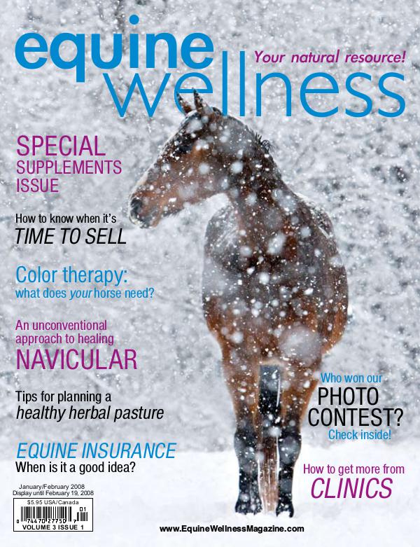 Equine Wellness Magazine Jan/Feb 2008