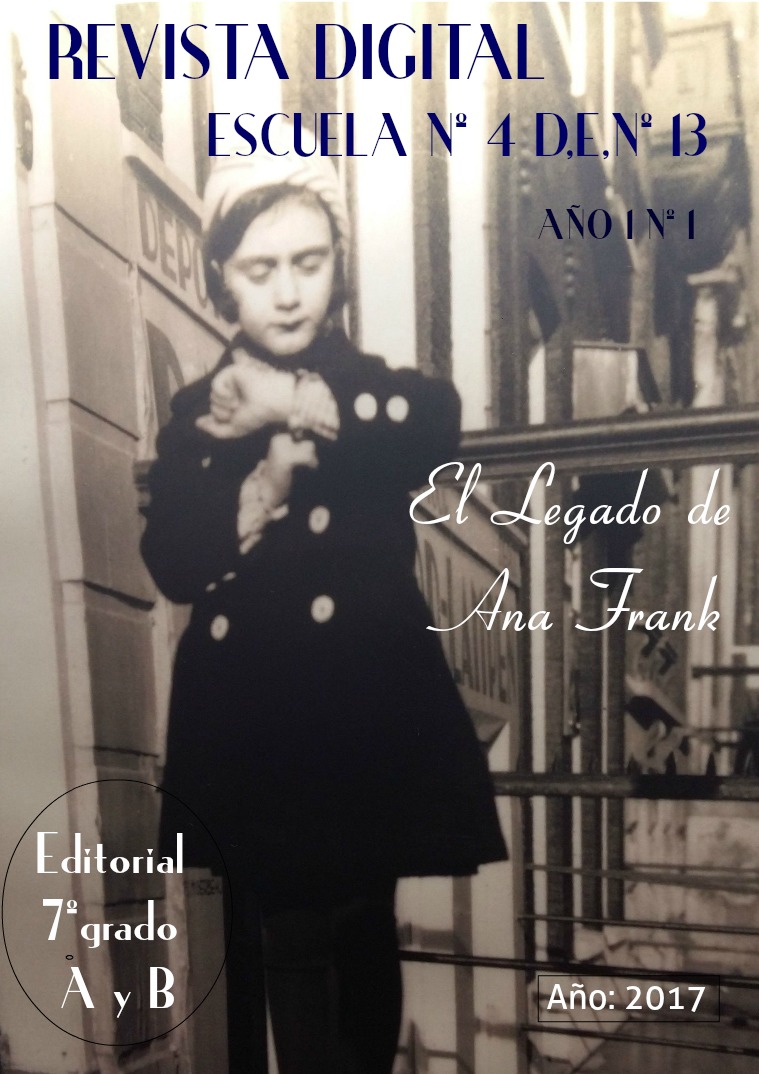 Resignificando el legado de Ana Frank Octubre 2017. (1ª ed.)