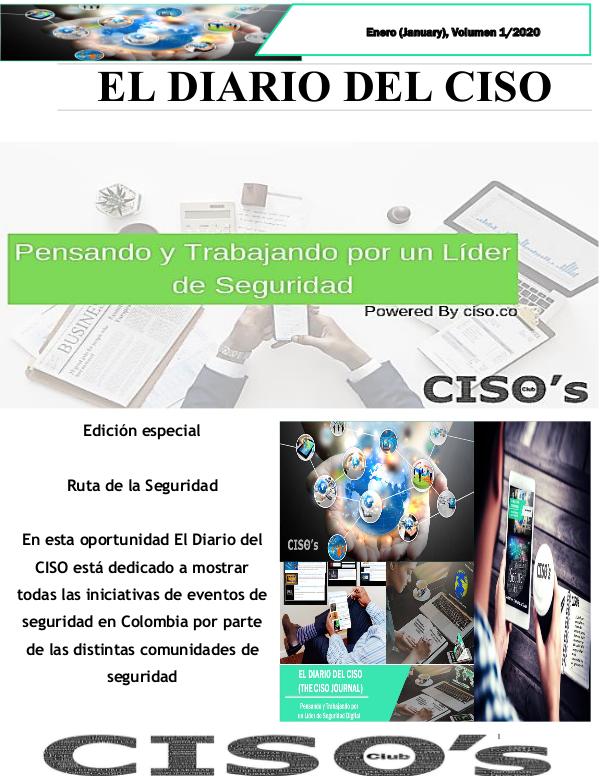 El Diario del CISO (The CISO Journal) Edición 1/20