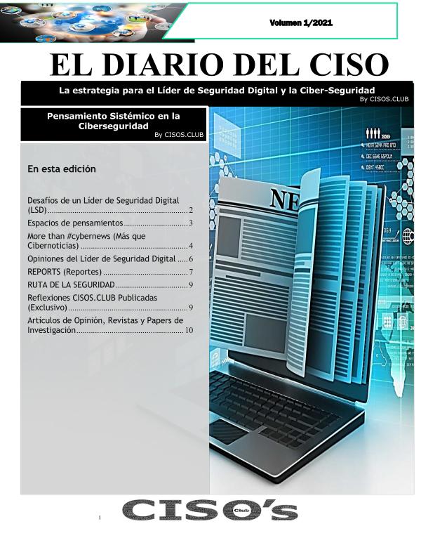 El Diario del CISO (The CISO Journal) Volumen 1