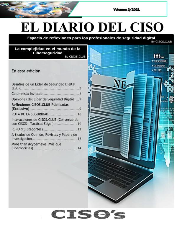 El Diario del CISO (The CISO Journal) Volumen 2