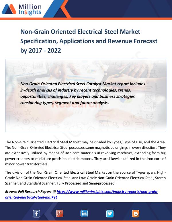 Non-Grain Oriented Electrical Steel Market