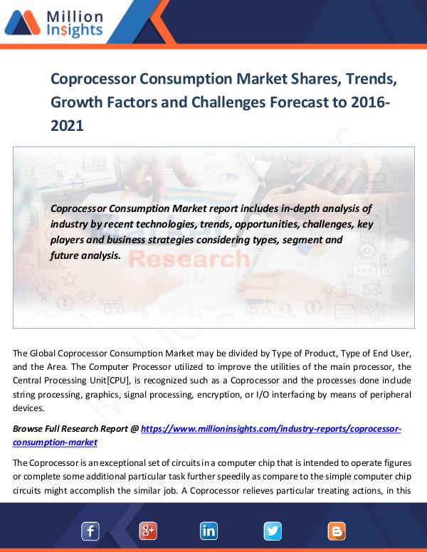 Coprocessor Consumption Market