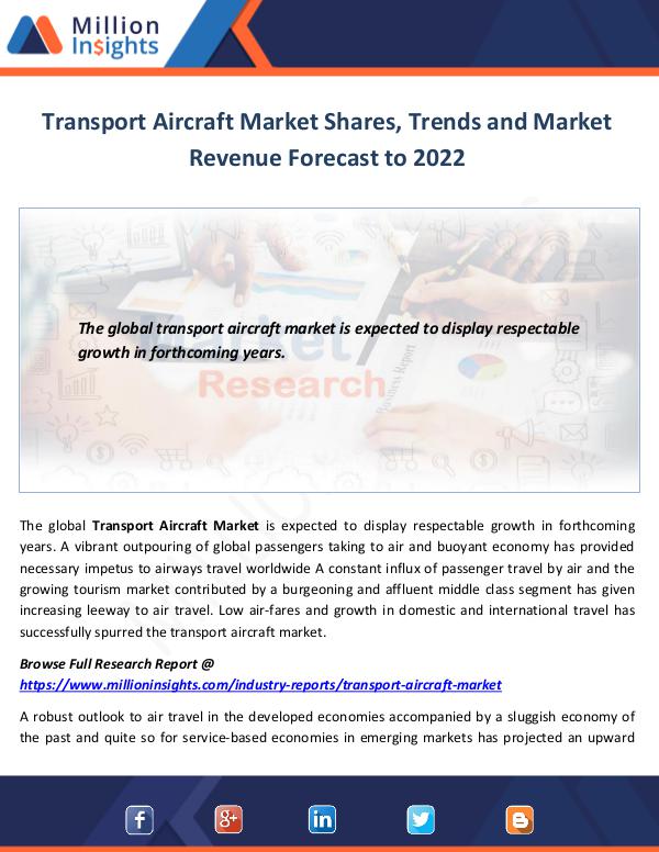 Transport Aircraft Market Shares