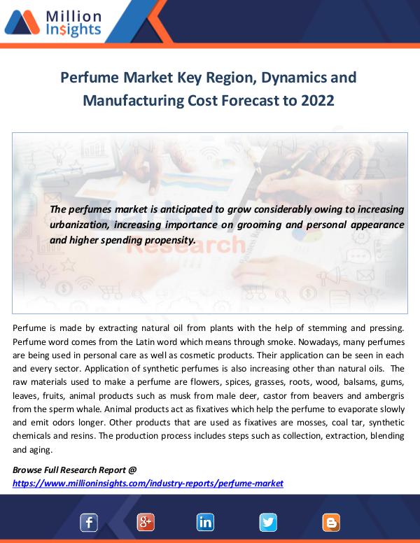 Perfume Market Key Region