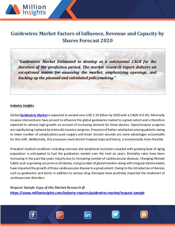 Guidewires Market