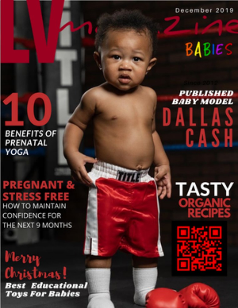 LV Magazine Kids Babies December 2019  Cover Dallas Cash